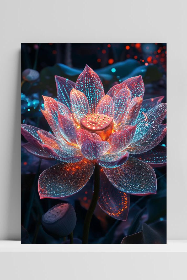 Lotus op 3mm aluminium dibond