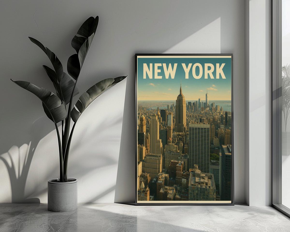 New York Text poster van 25 Artstreet