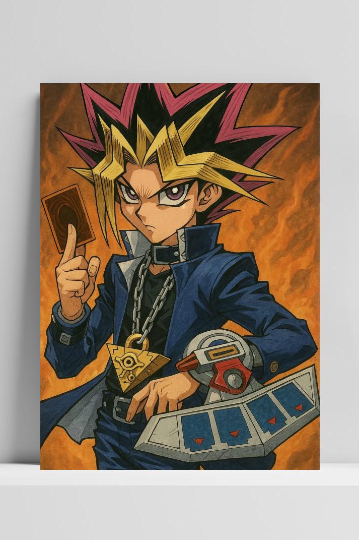 Yami Yugi Yu-Gi-Oh op 3mm aluminium dibond