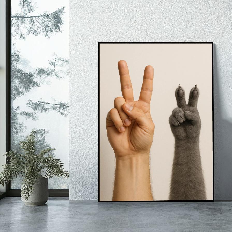 Peace Sign poster sfeerbeeld 1