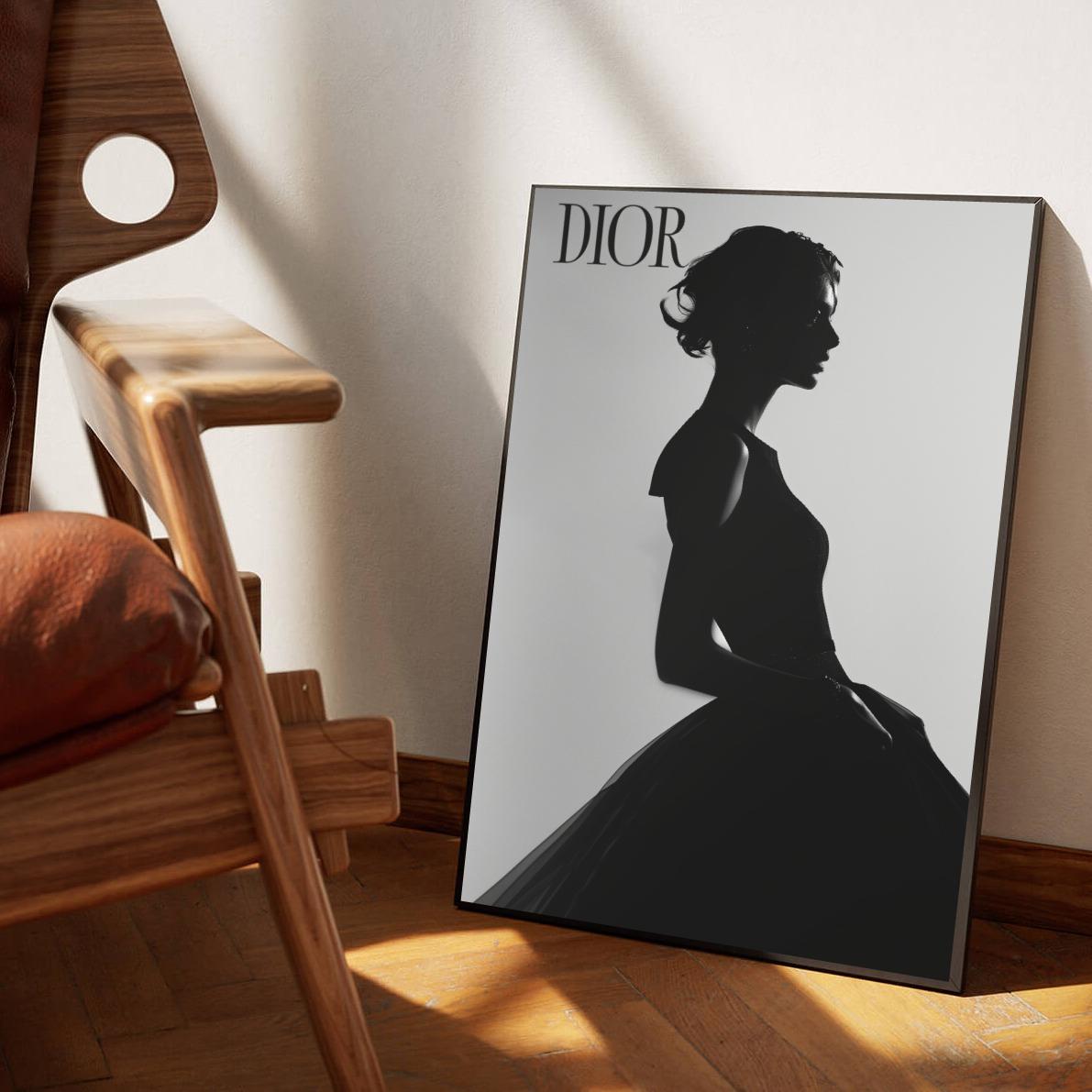 Dior Fashion B&W poster sfeerbeeld 1