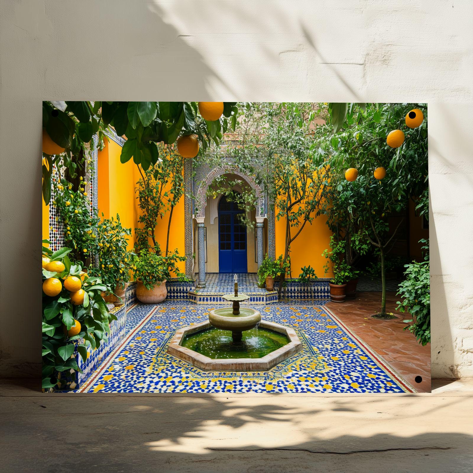 Tuinposter Marokko sfeerbeeld 3