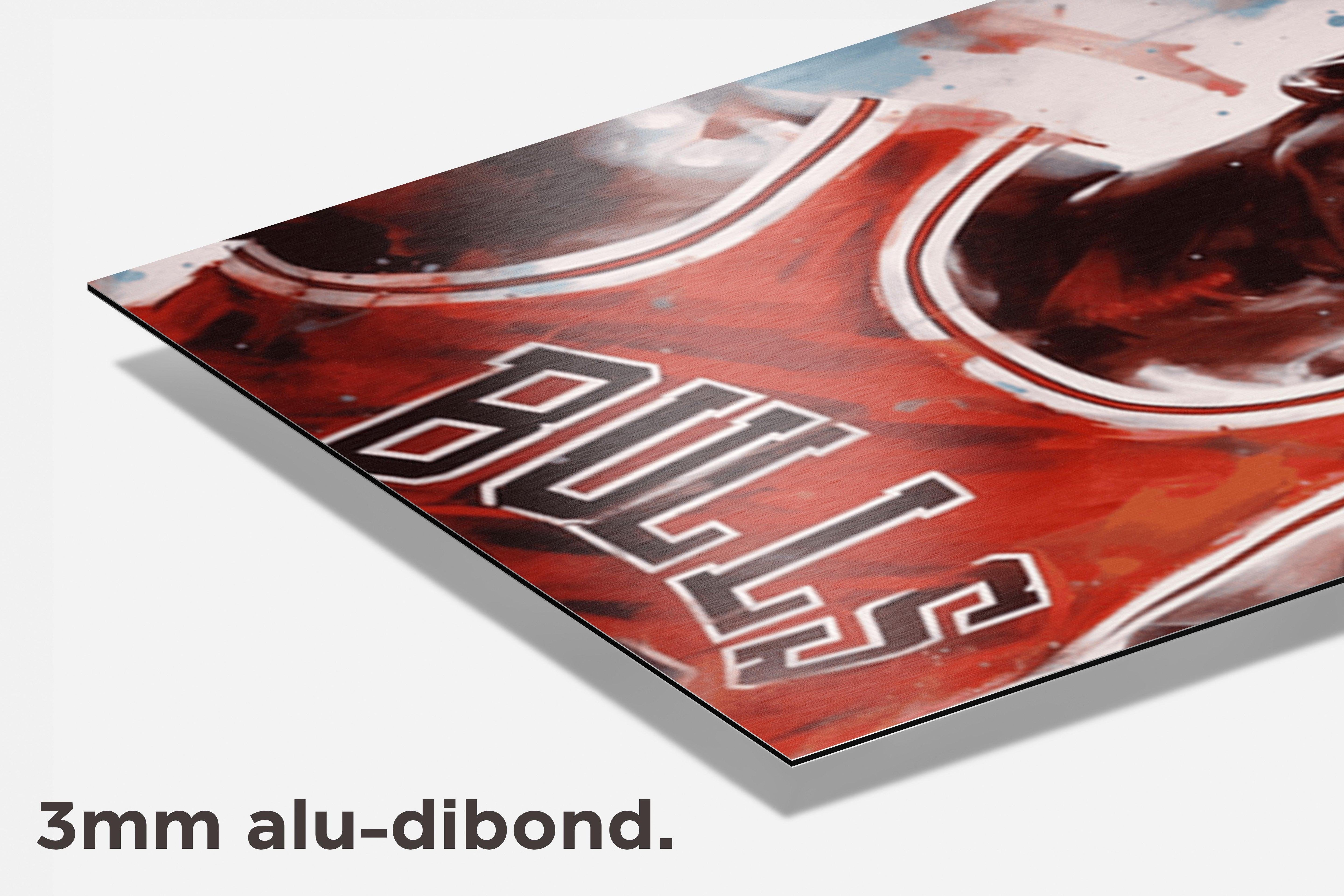 Michael Jordan Poster dibond detail