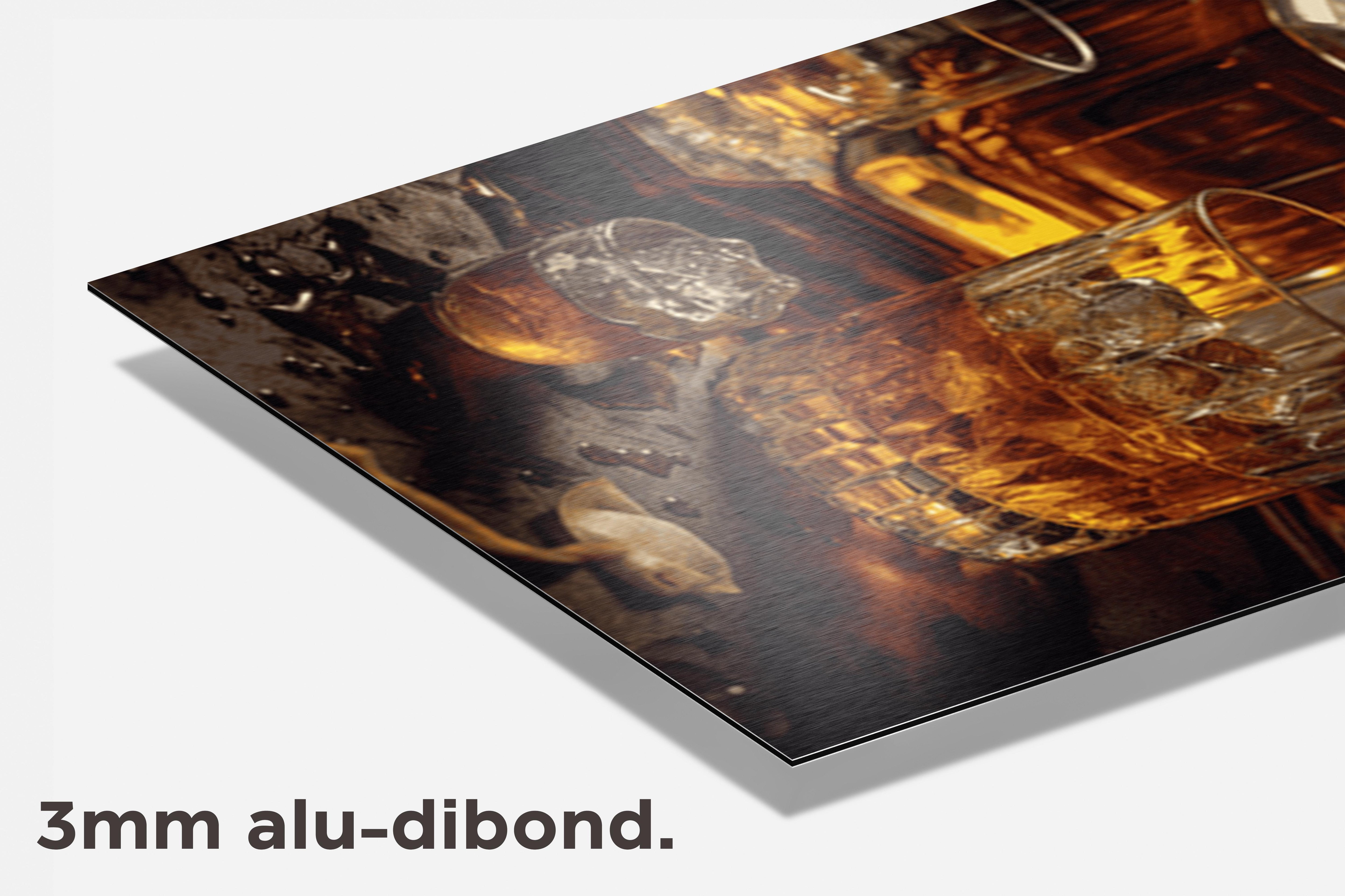 Whiskey Karaf dibond detail
