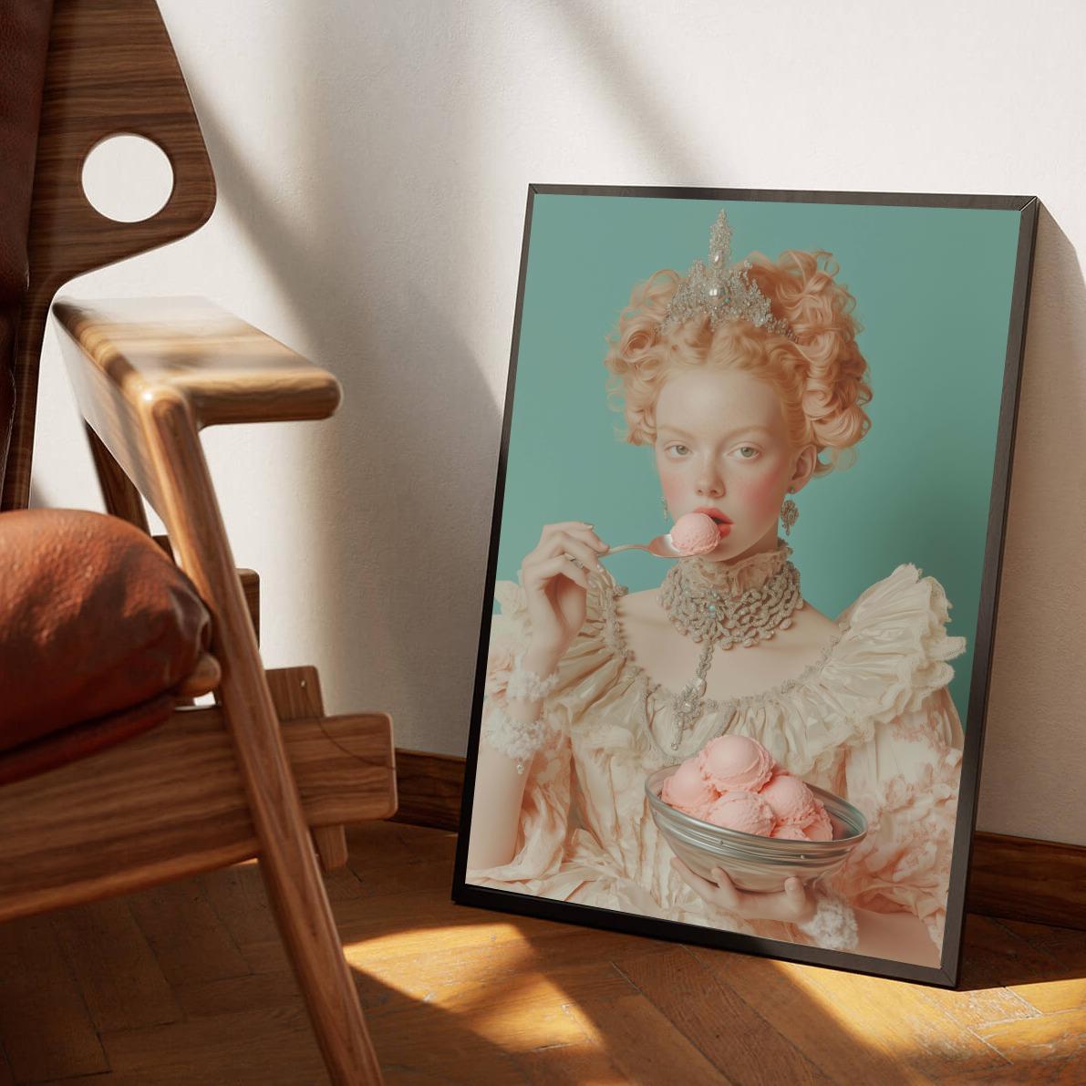 Princess Ice Cream Vintage poster van 25 Artstreet
