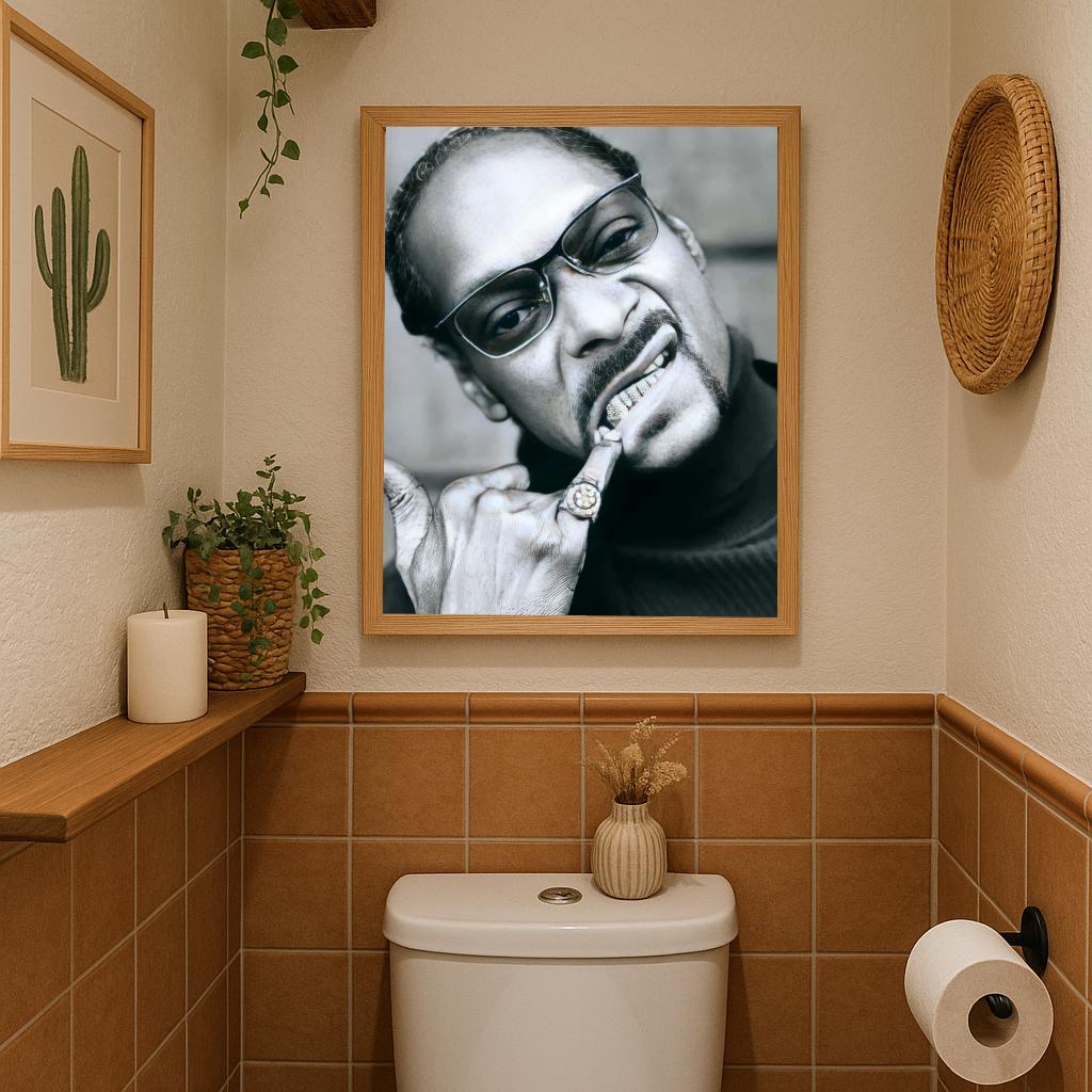 Snoop Dogg Grillz B&W poster sfeerbeeld 3