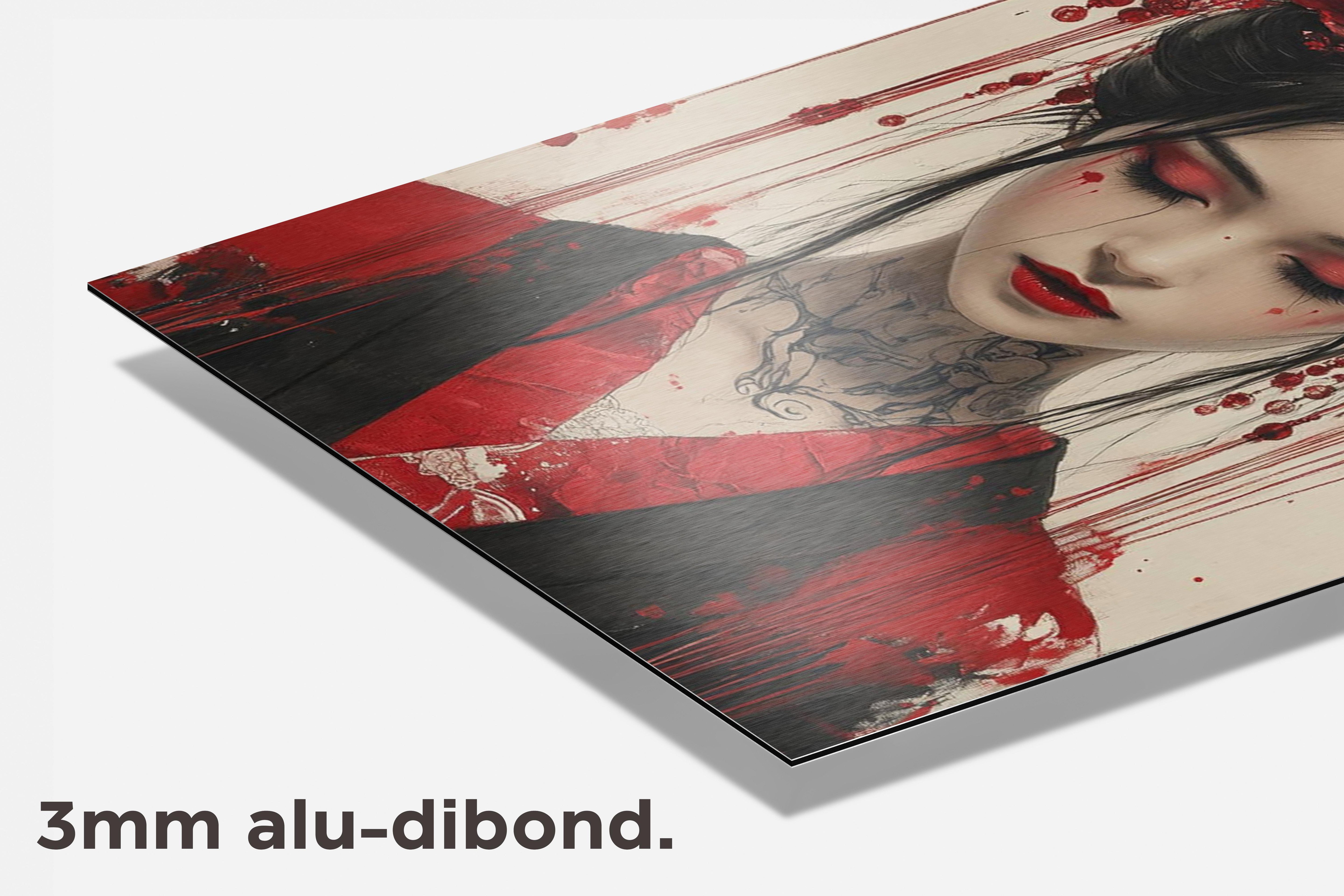 Geisha dibond detail