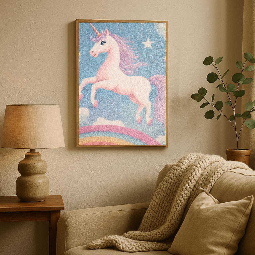 Unicorn Rainbow poster sfeerbeeld 2