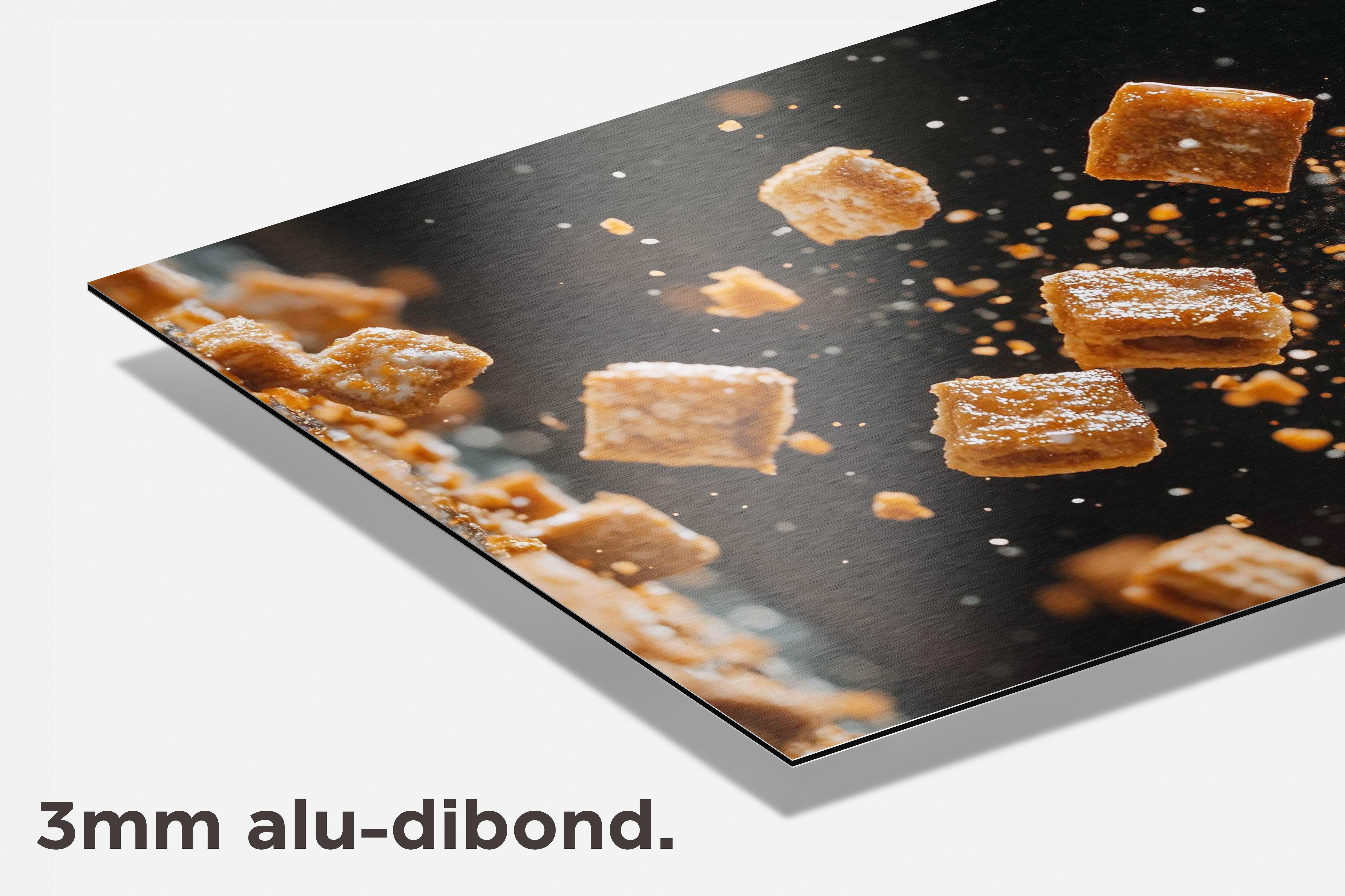 Cinna Crunchies dibond detail