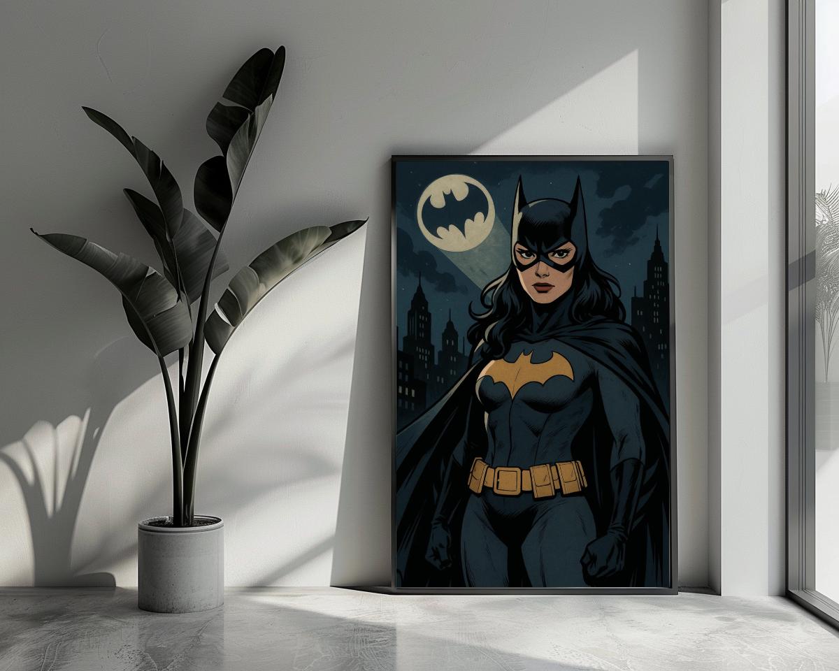 Batgirl Cartoon poster van 25 Artstreet
