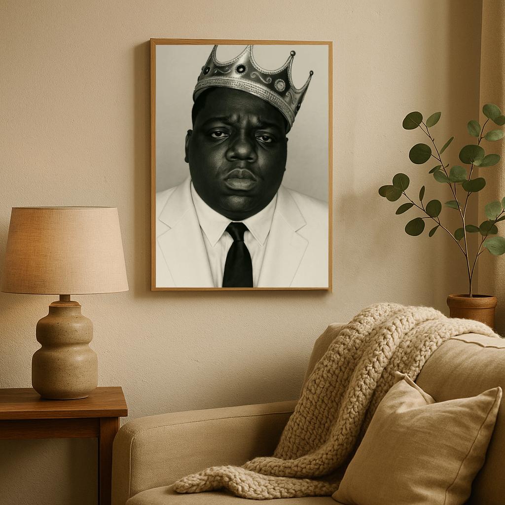 Biggie Crown Portrait poster sfeerbeeld 2