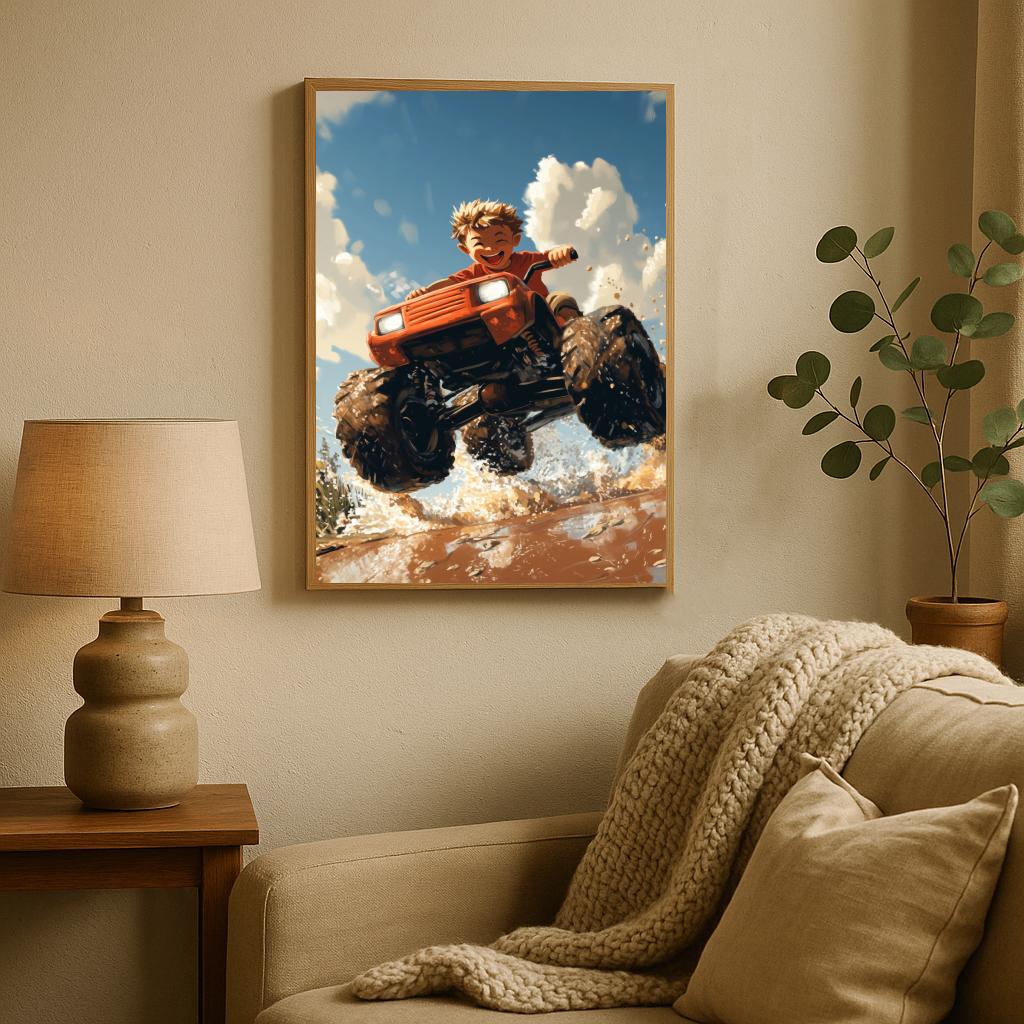Boy Truck ATV poster sfeerbeeld 2