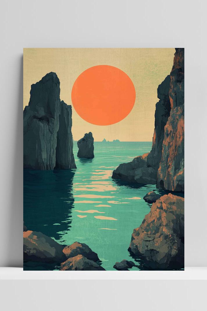 Zee Tatsuro Kiuchi op 3mm aluminium dibond