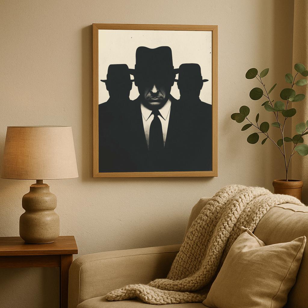 Men Suit Noir poster sfeerbeeld 1