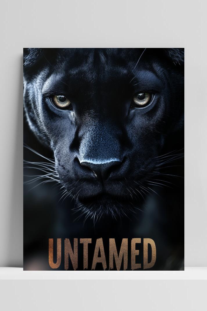 Untamed op 3mm aluminium dibond