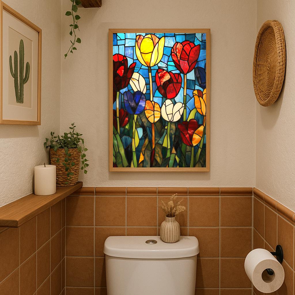 Tulips Mosaic poster sfeerbeeld 3