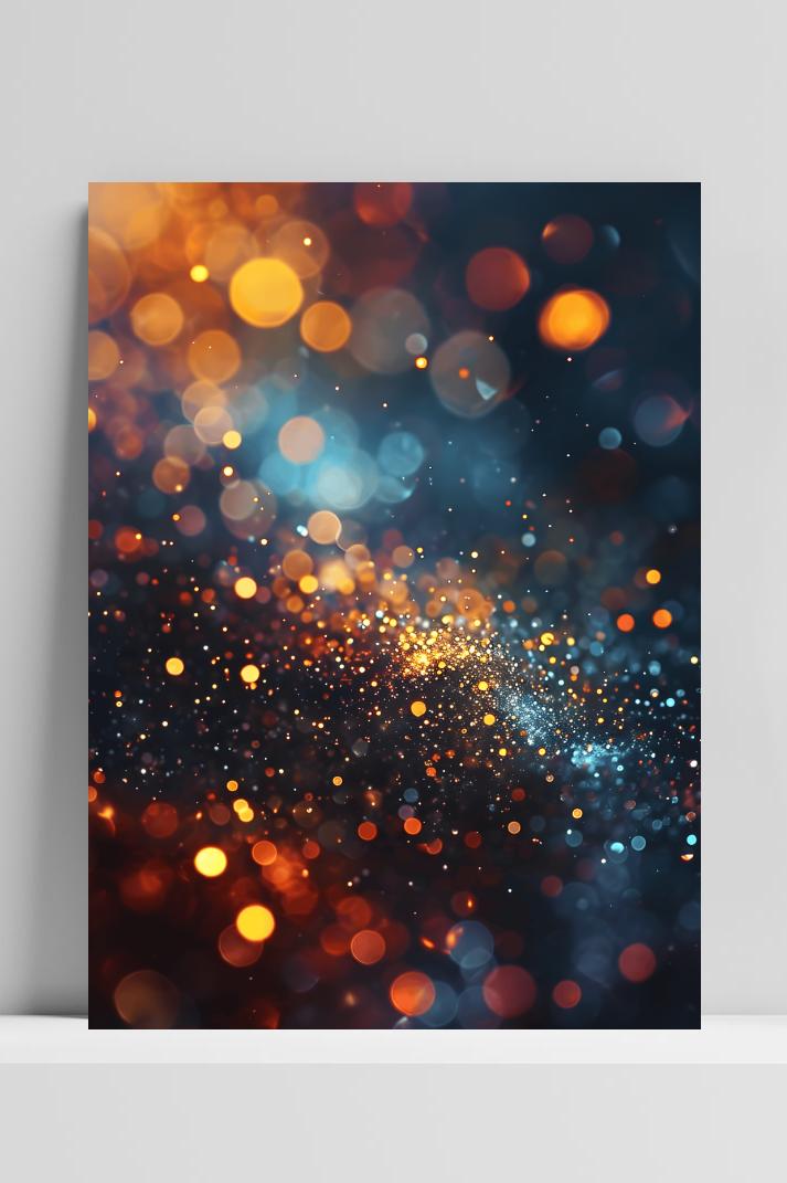 Sterrenstof op 3mm aluminium dibond