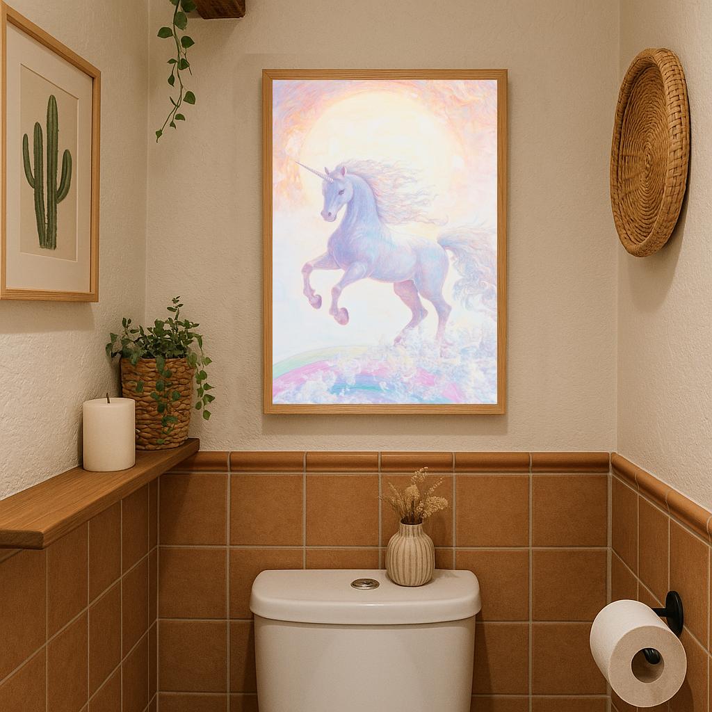 Unicorn Pastel poster sfeerbeeld 3