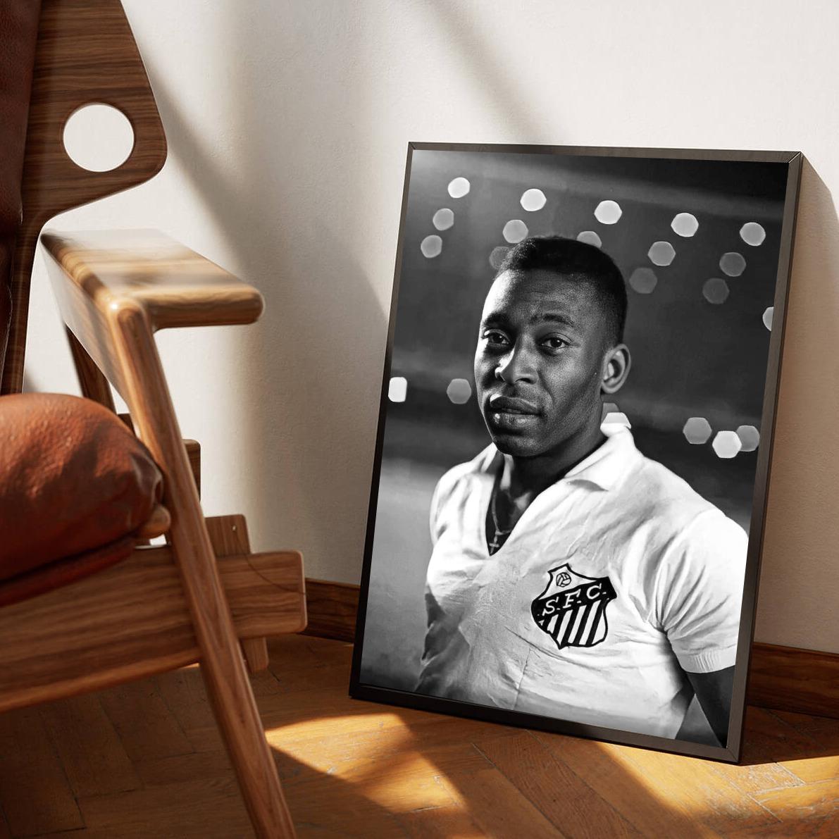 Pelé B&W poster sfeerbeeld 1