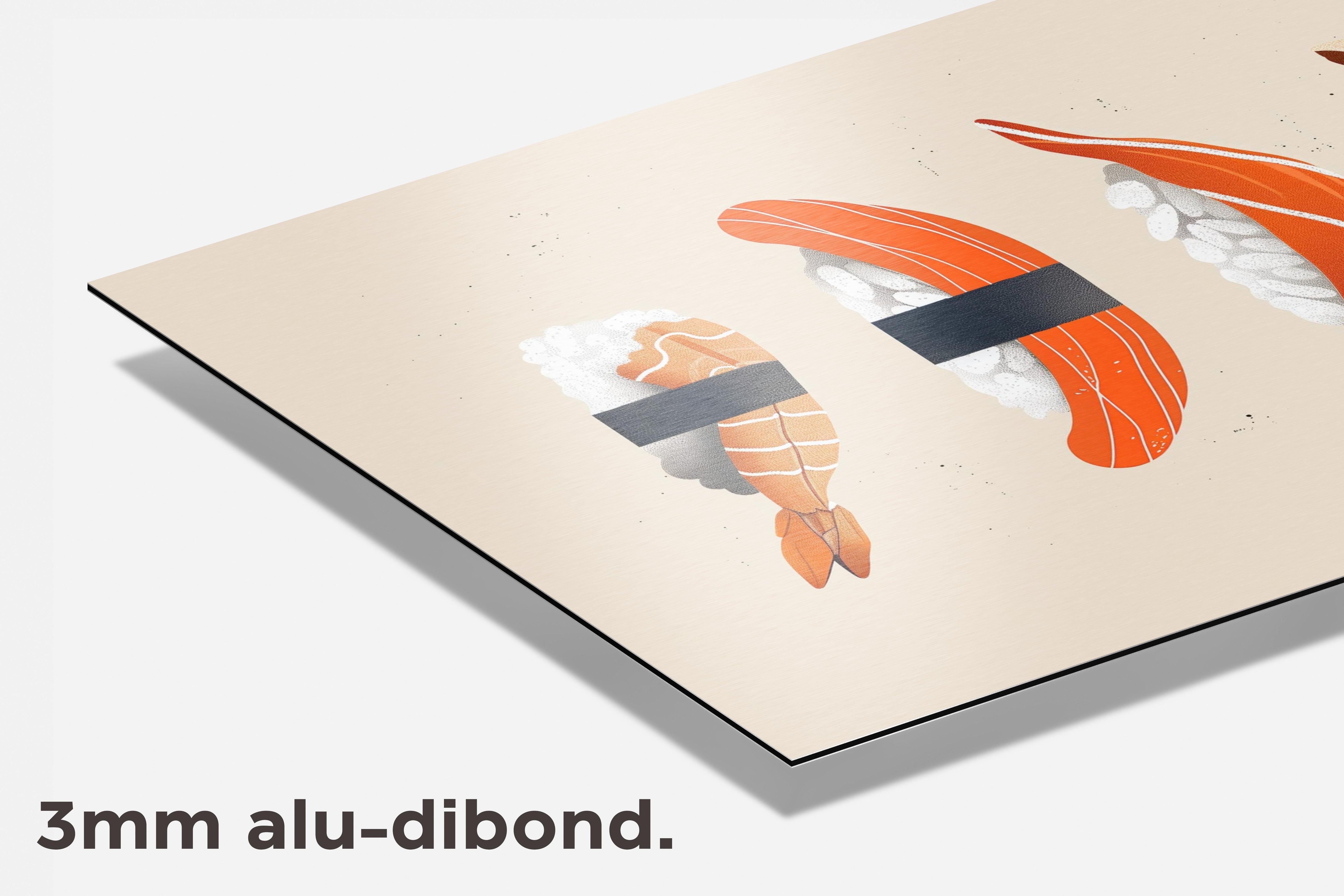 Sushi dibond detail