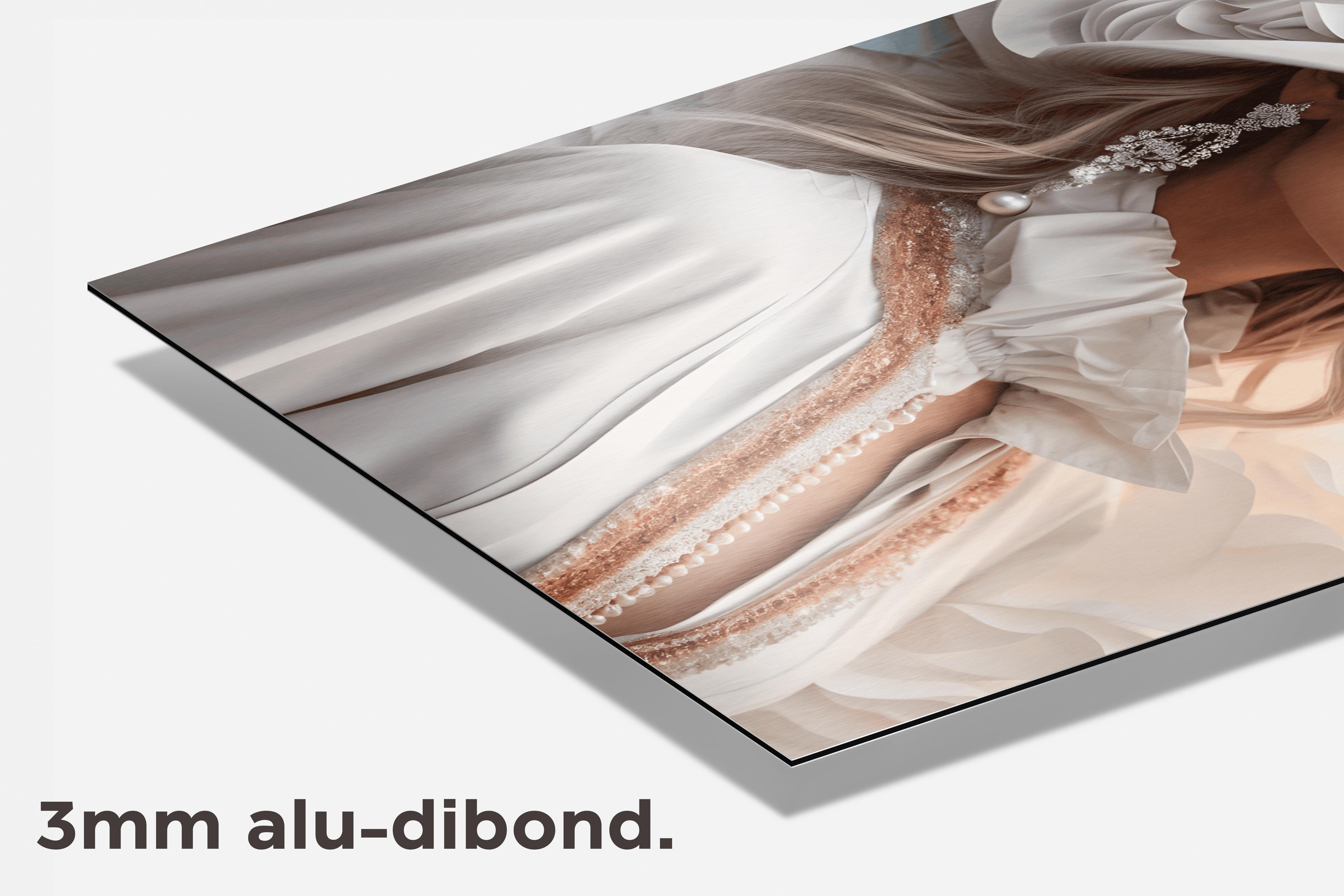 Witte Hoed dibond detail