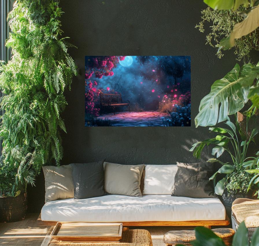 Tuinposter Magisch sfeerbeeld 1