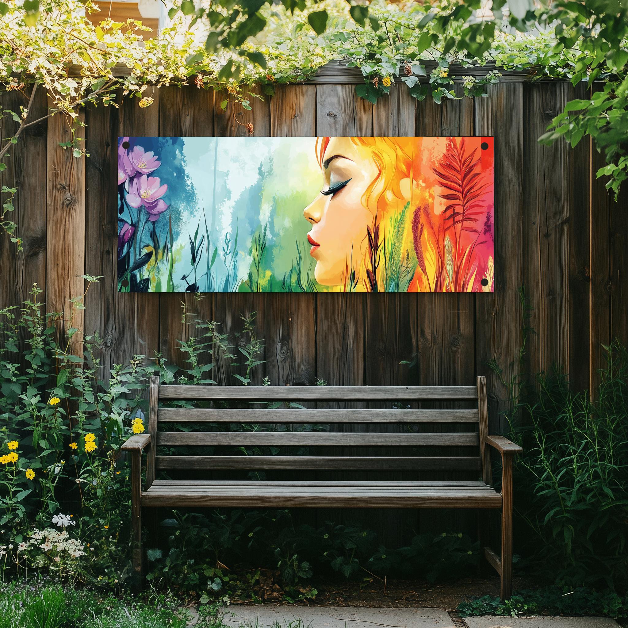 Tuinposter Natuur Godin sfeerbeeld 1