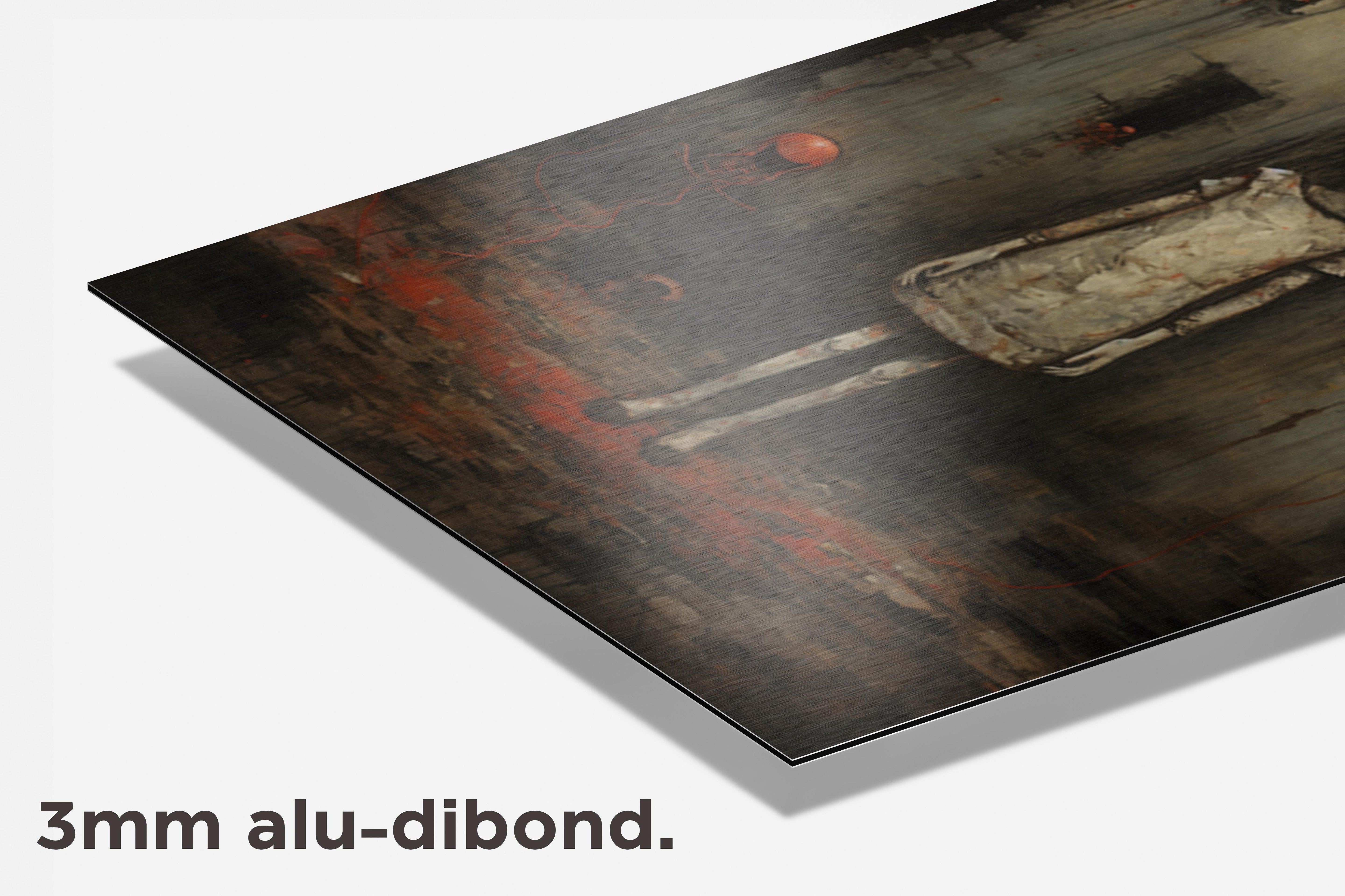 Halloween Enge Pop dibond detail