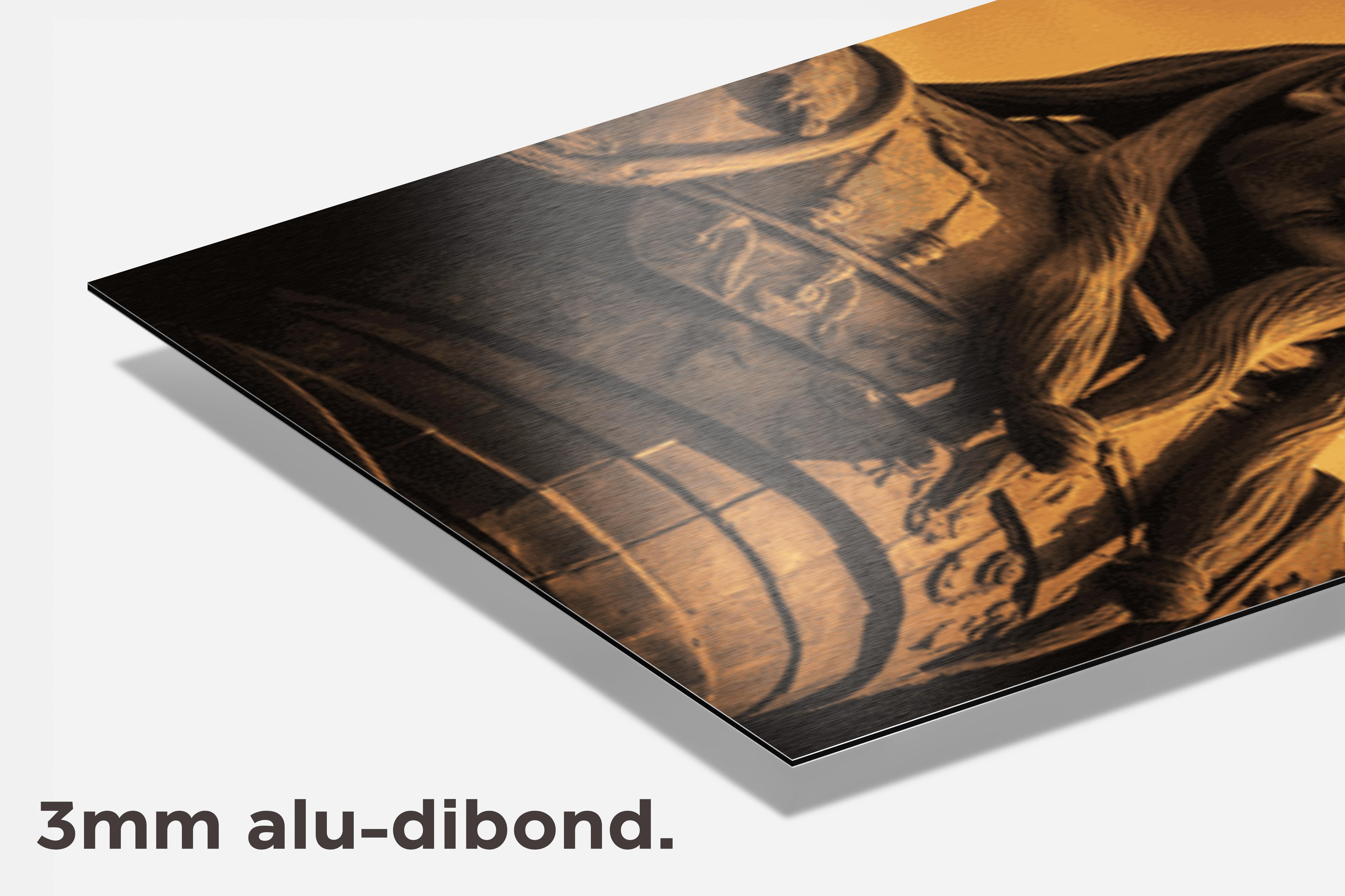 Sun Tzu dibond detail
