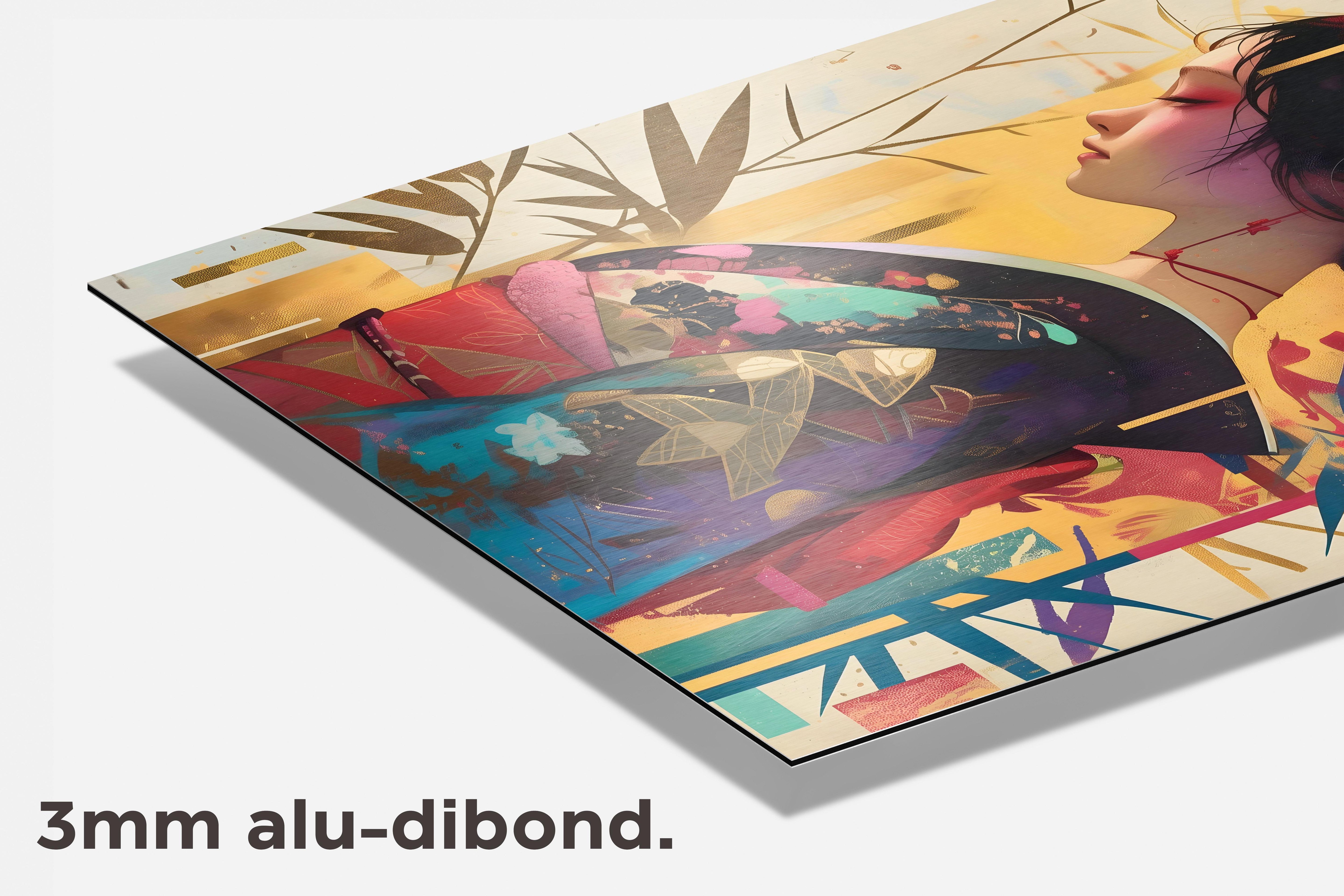 Geisha dibond detail