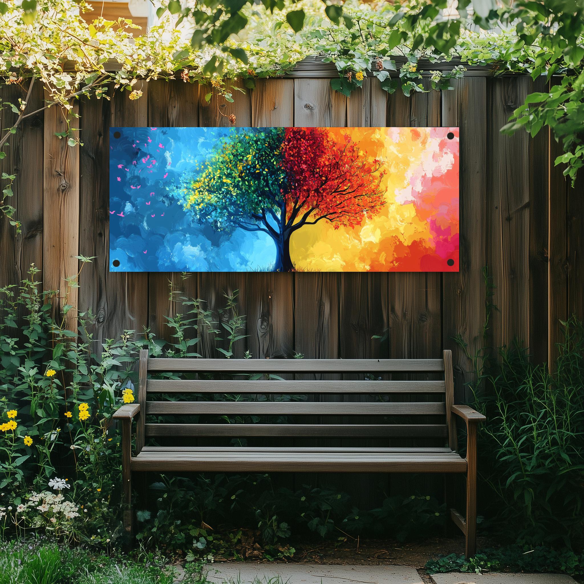 Tuinposter Boom sfeerbeeld 1