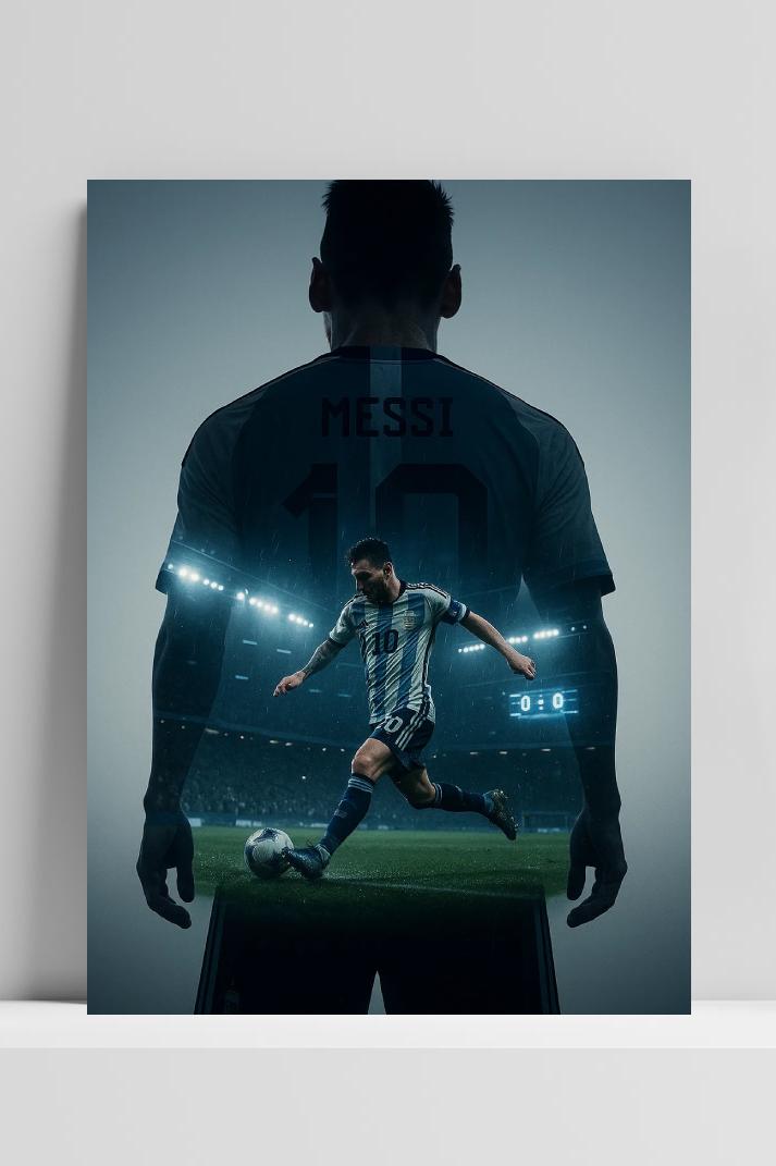 Lionel Messi in interieur