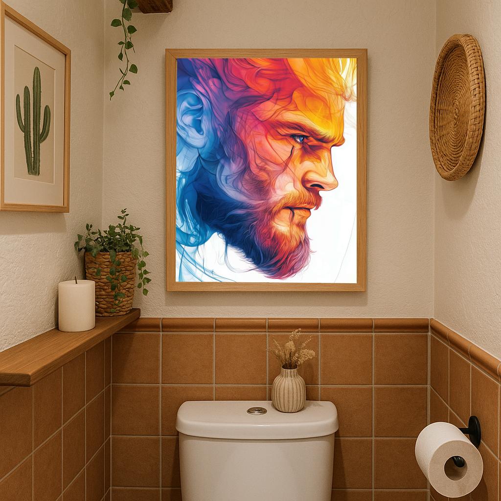Thor Marvel Art poster sfeerbeeld 2