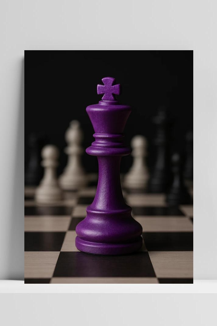 King Chess poster van 25 Artstreet