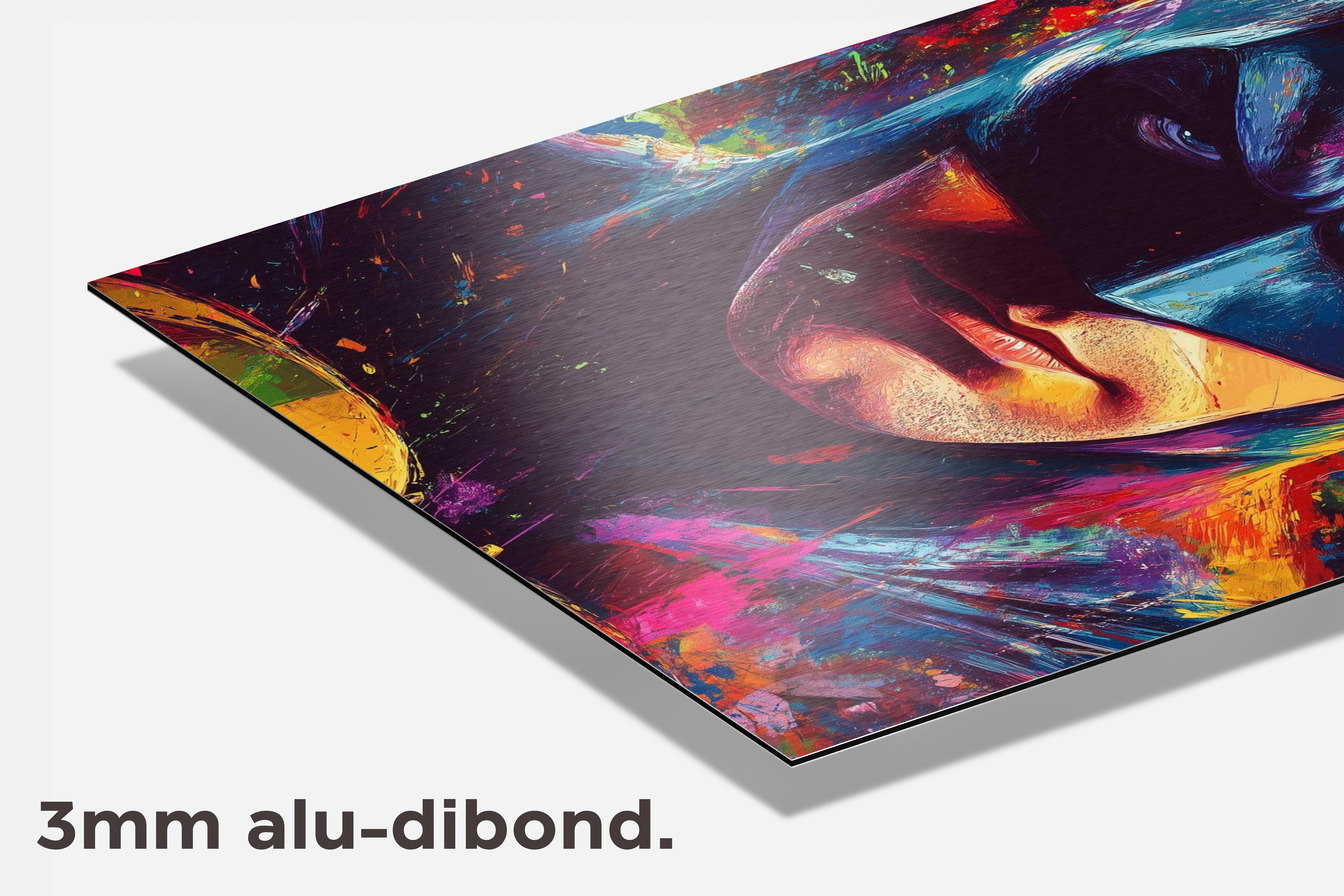 Batman dibond detail