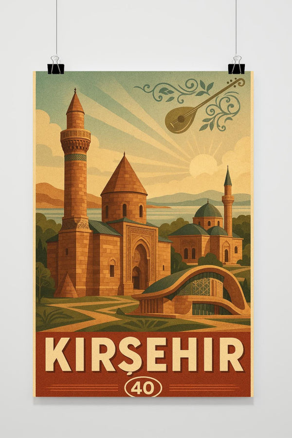 Póster Kırşehir Turkey Vintage