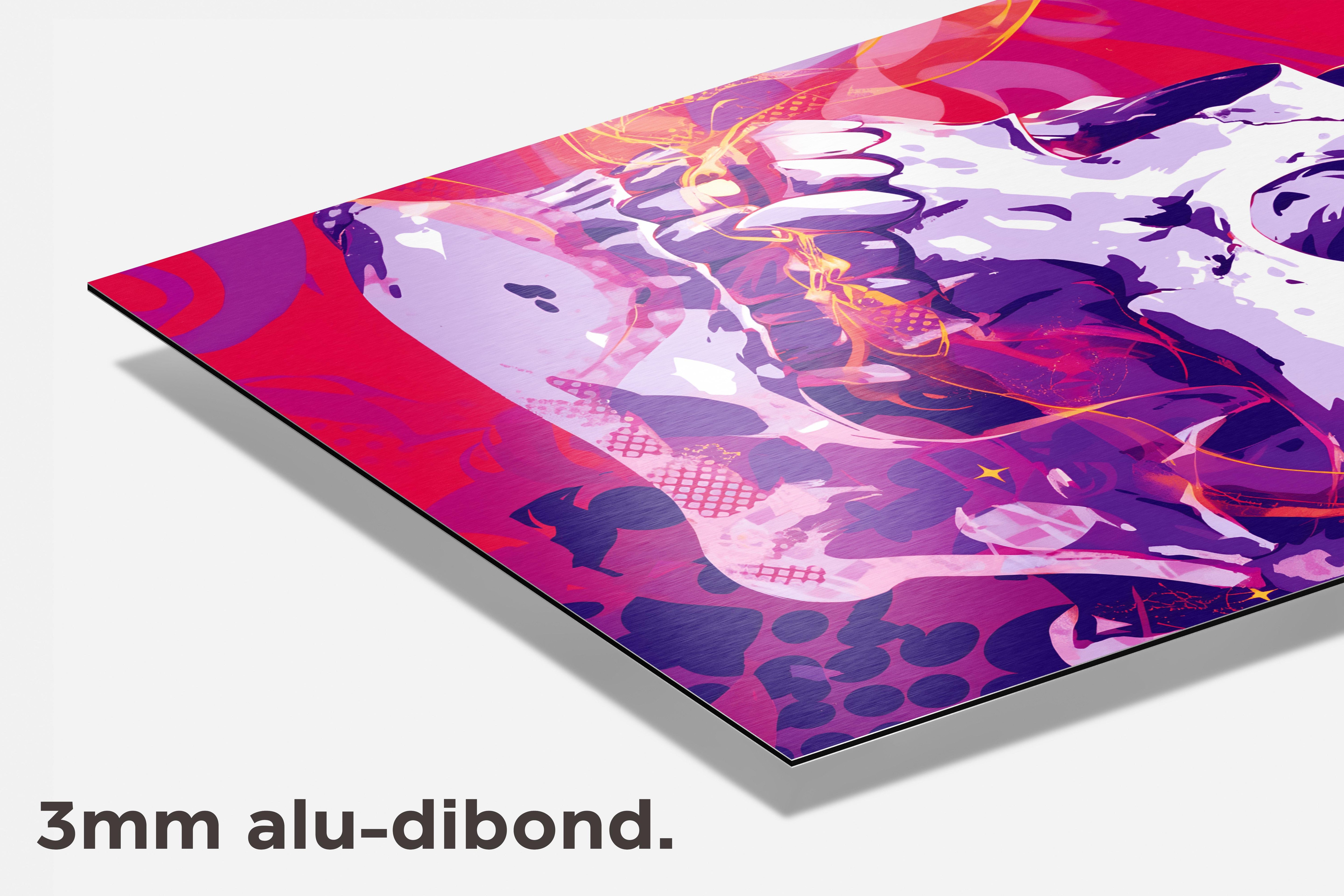 Schedel dibond detail