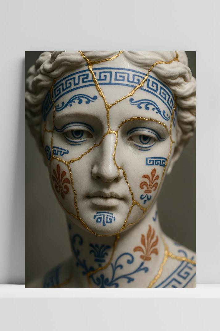 Greek Sculpture Symbolic in an interior