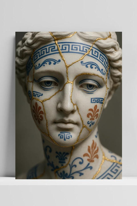 Greek Sculpture Symbolic poster
