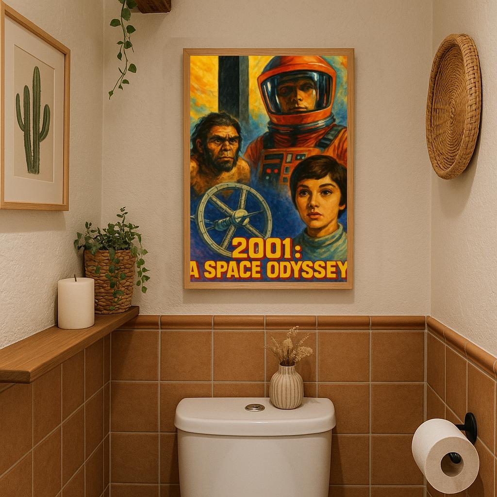 2001: A Space Odyssey Art Text poster sfeerbeeld 3