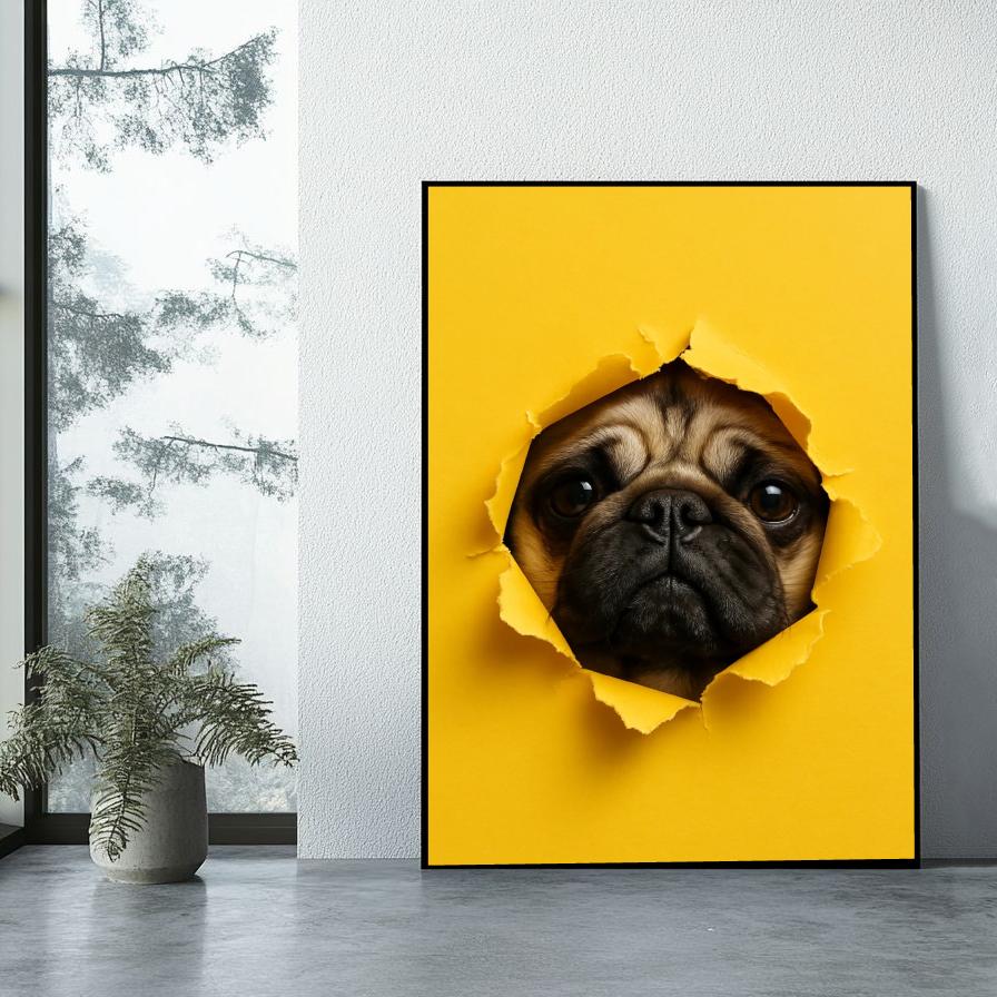 Pug Dog poster sfeerbeeld 1