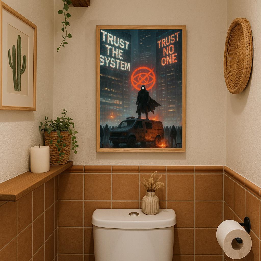 Trust No One City Text poster sfeerbeeld 3