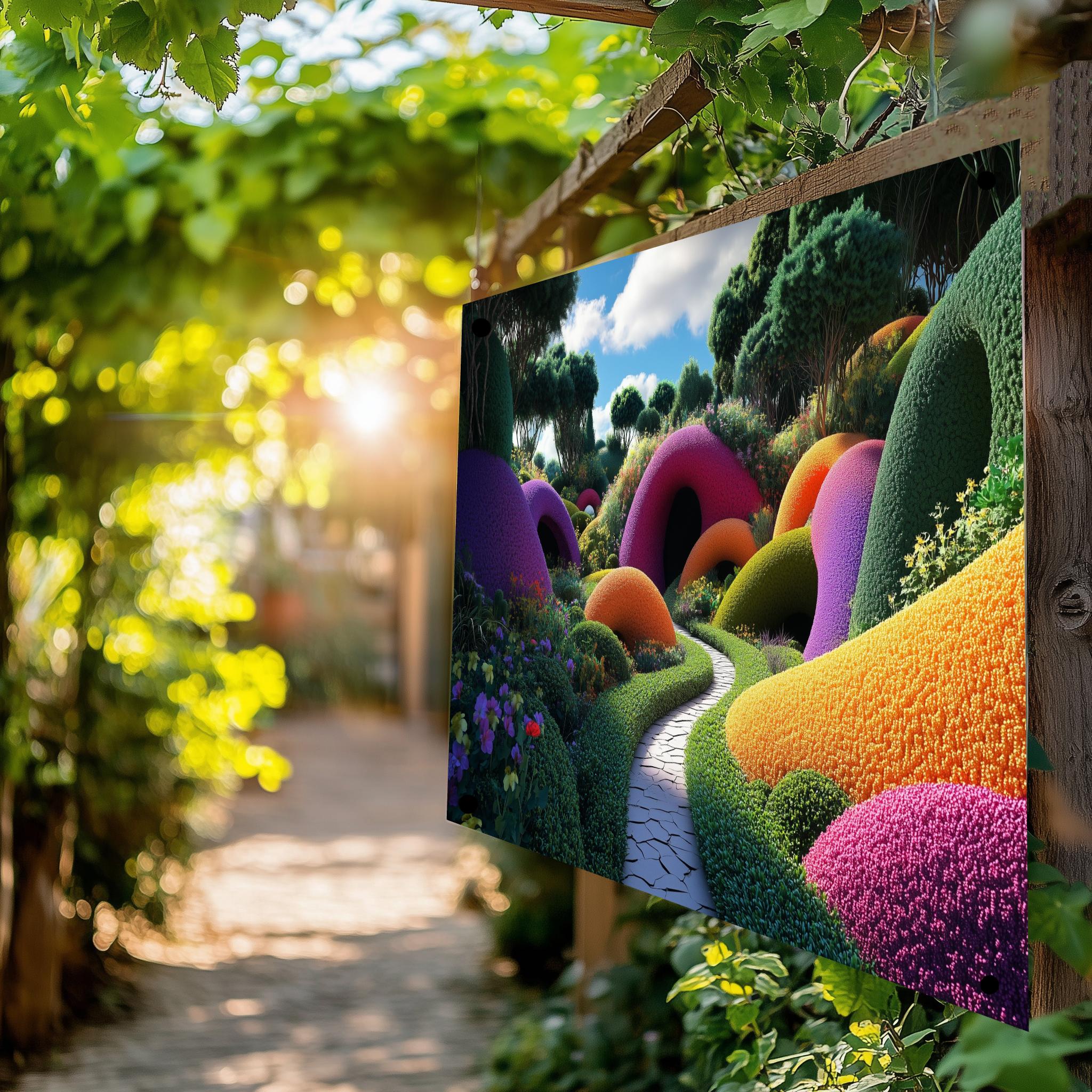 Tuinposter Fantasie Tuin sfeerbeeld 4