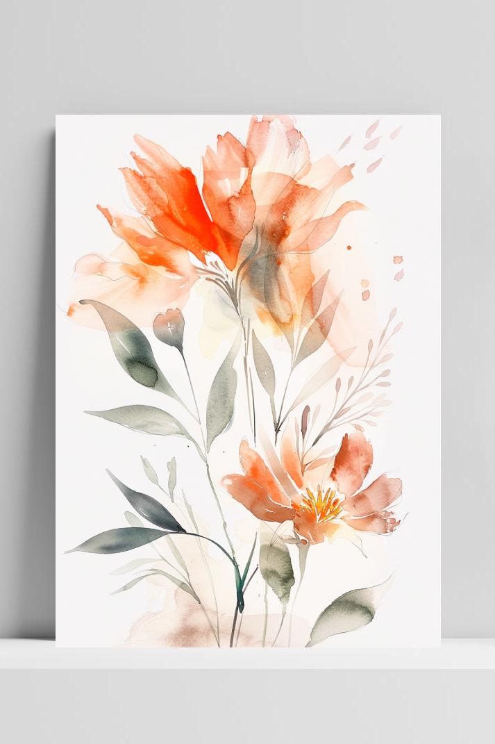 Bloem op 3mm aluminium dibond
