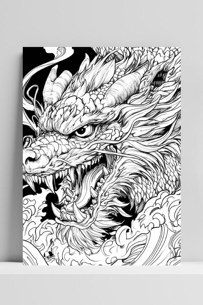 Draak op 3mm aluminium dibond