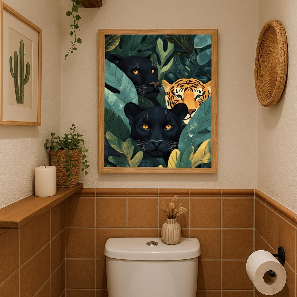 Tiger Panther Forest poster sfeerbeeld 2