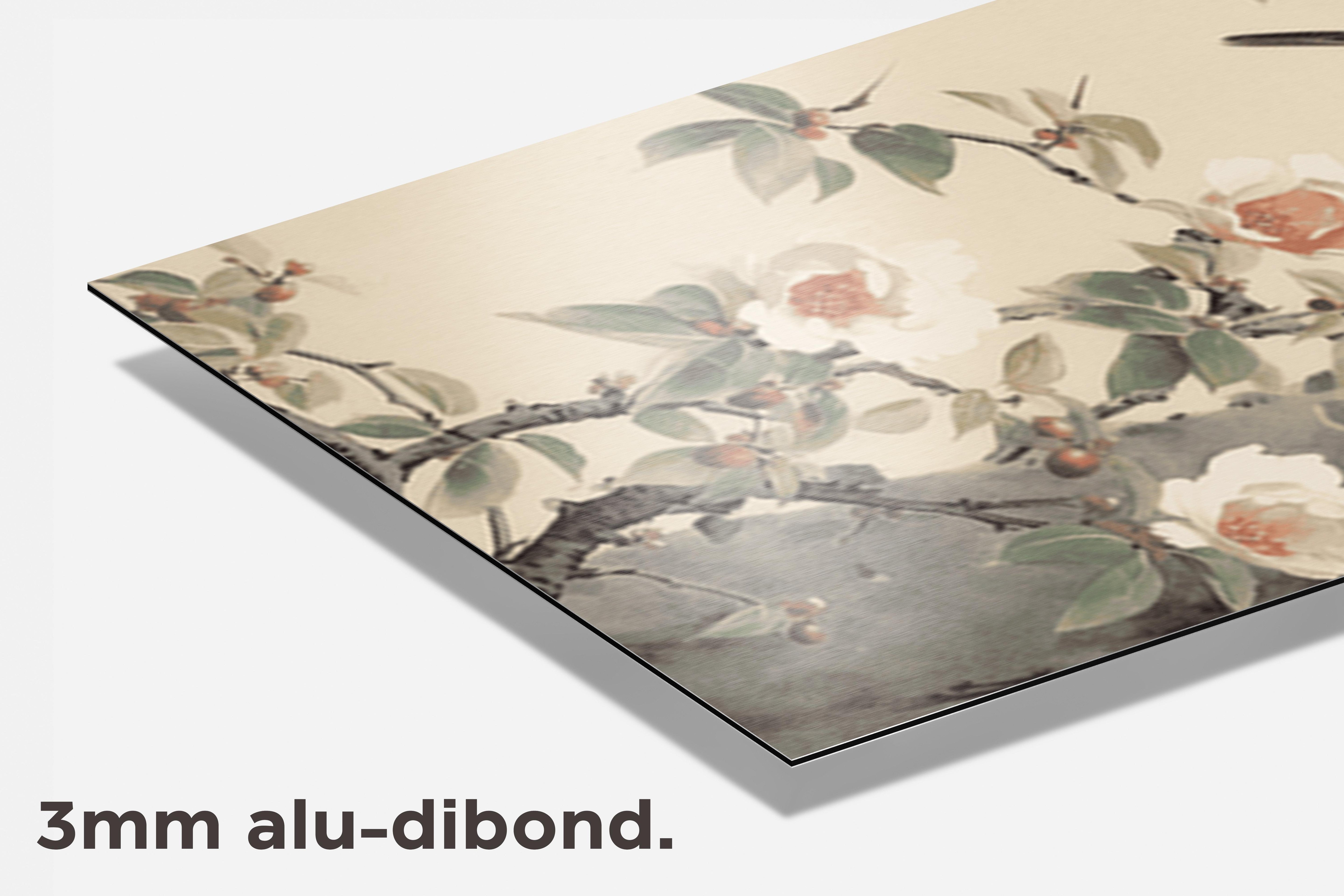Vogel Poster dibond detail