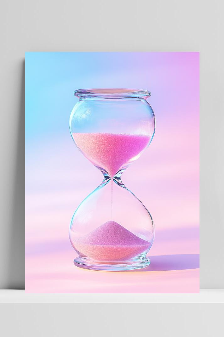 Hourglass Sand op 3mm aluminium dibond