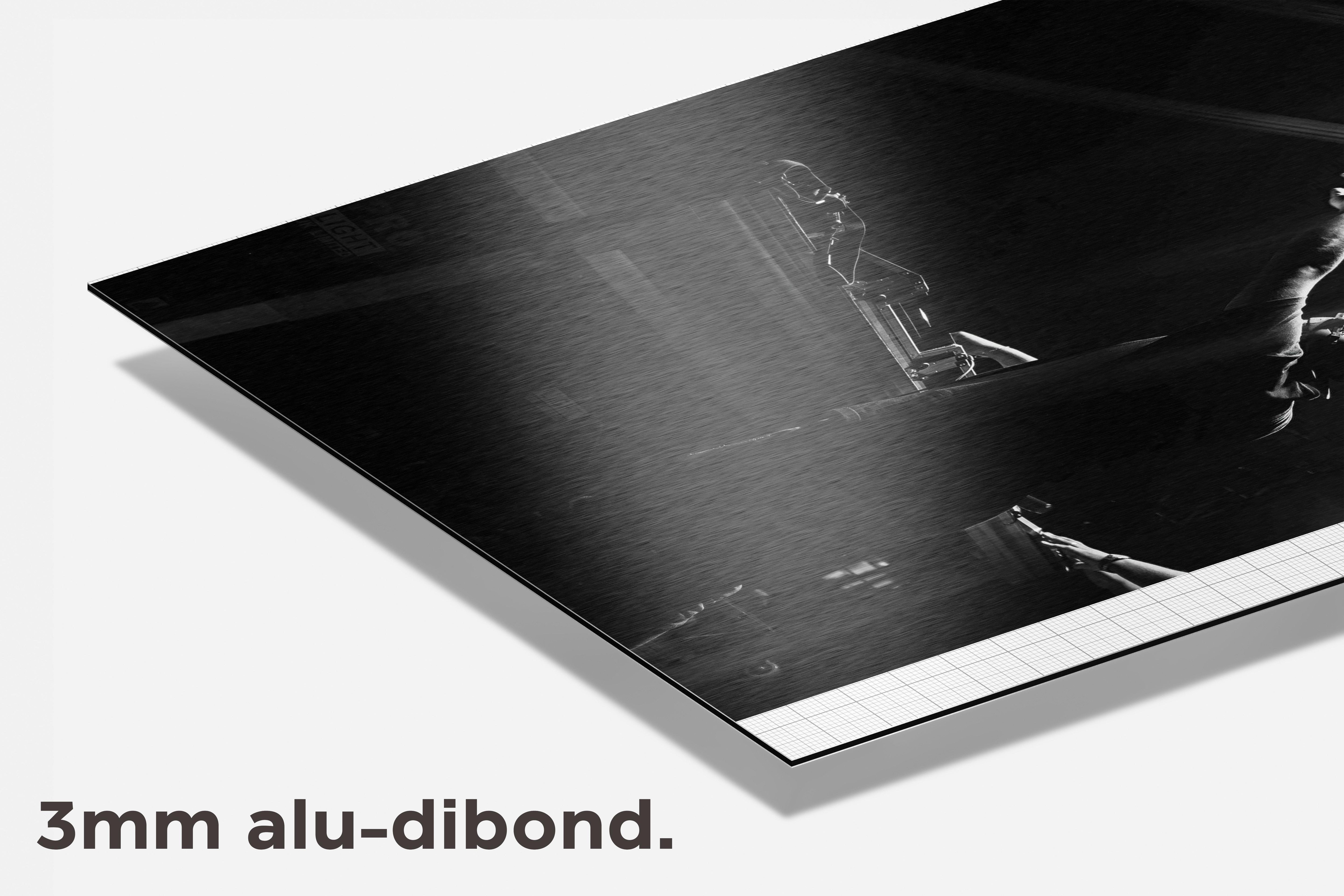 DJ Festival dibond detail