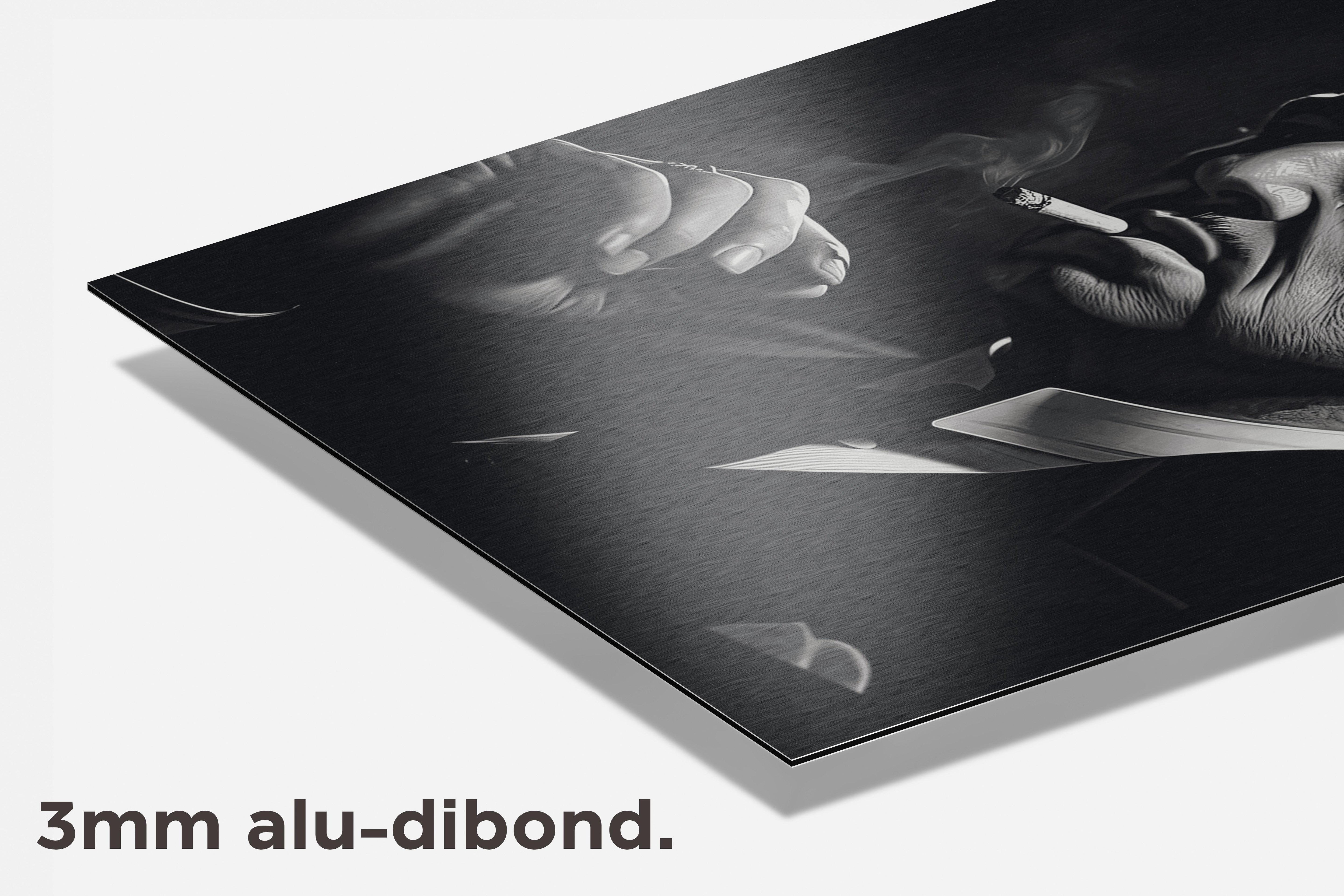 Don Corleone dibond detail